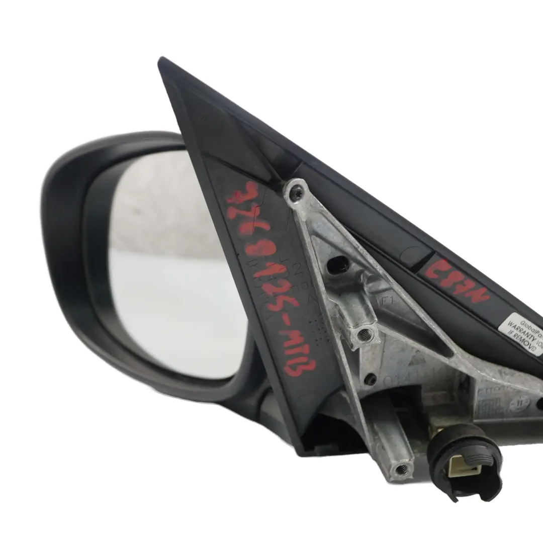 Heated Left Wing Mirror N/S Montegoblau Montego Blue A51 to BMW 1 Series E87 LCI with Part number 7268125 BMW 1 Series E87 LCI Heated Left Wing Mirror N/S Montegoblau Montego Blue A51 - SKU rhd-7268125-MTB - Part number 7268125