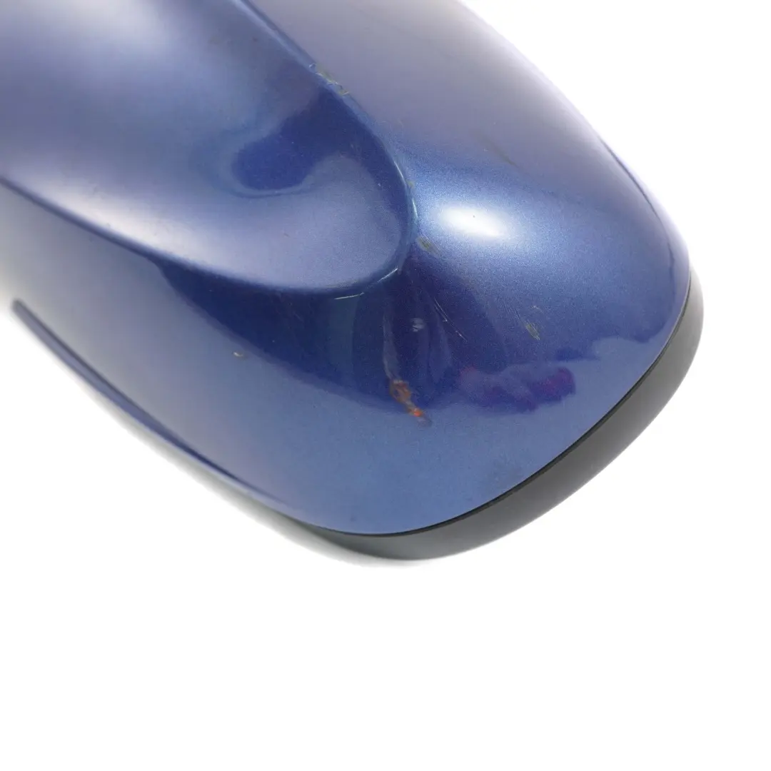 BMW 1 Series E87 LCI Heated Left Wing Mirror N/S Montegoblau Montego Blue A51 - SKU rhd-7268125-MTB - Part number 7268125