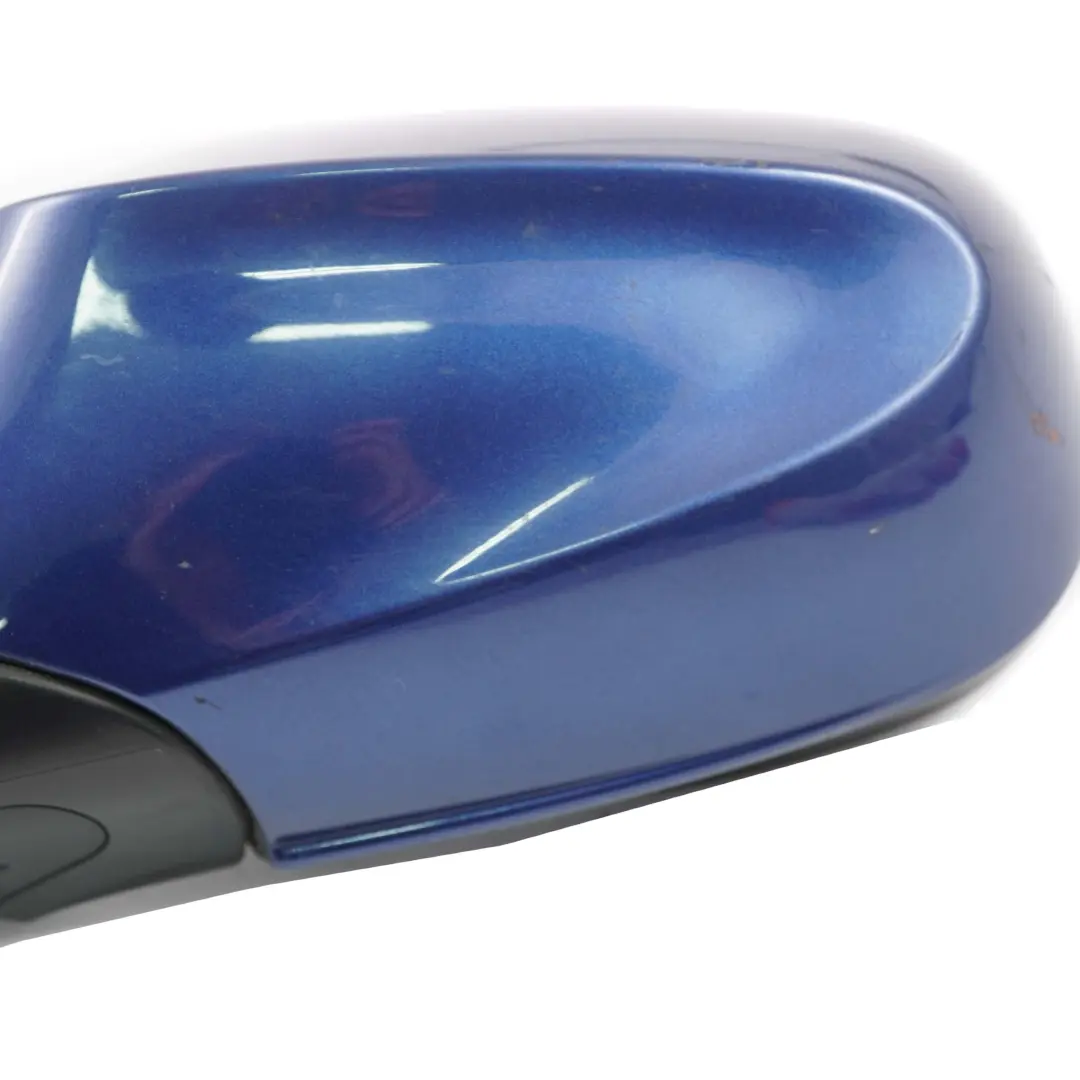 Heated Left Wing Mirror N/S Montegoblau Montego Blue A51 to BMW 1 Series E87 LCI with Part number 7268125 BMW 1 Series E87 LCI Heated Left Wing Mirror N/S Montegoblau Montego Blue A51 - SKU rhd-7268125-MTB - Part number 7268125