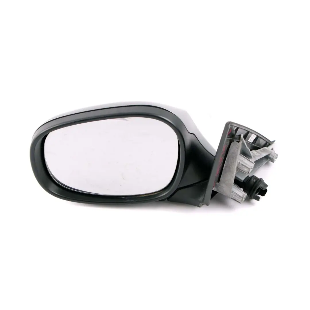 BMW 1 Series E87 LCI Outside Left Wing Mirror N/S Spacegrau Grey Metallic A52 - SKU rhd-7268125-SCG - Part number 7268125