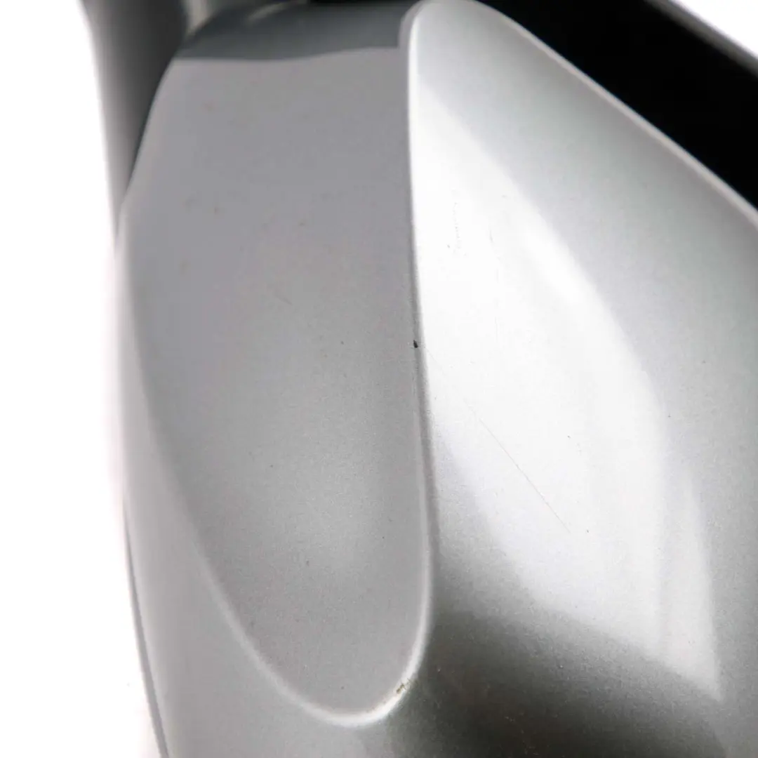 BMW 1 Series E87 LCI Outside Left Wing Mirror N/S Spacegrau Grey Metallic A52 - SKU rhd-7268125-SCG - Part number 7268125