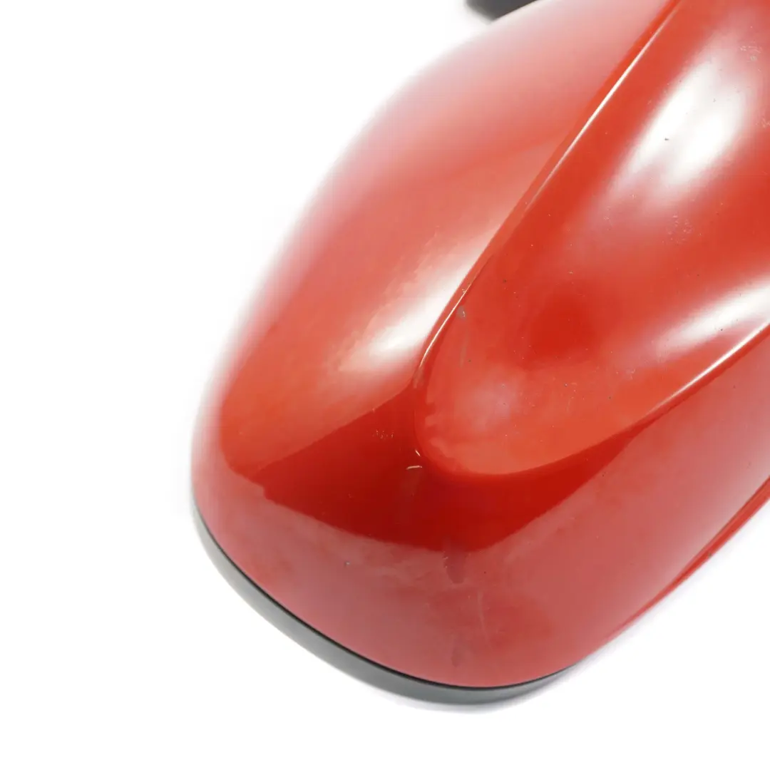 BMW 1 E87 LCI Right Heated Wing Mirror Door O/S Karmesinrot Crimson Red A61 - SKU rhd-7268126-KAR - Part number 7268126