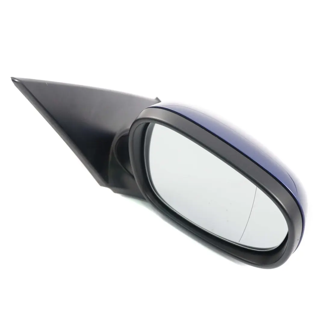 BMW E87 LCI Outside Right Heated Wing Mirror O/S Montegoblau Montego Blue A51 - SKU rhd-7268126-MTB - Part number 7268126