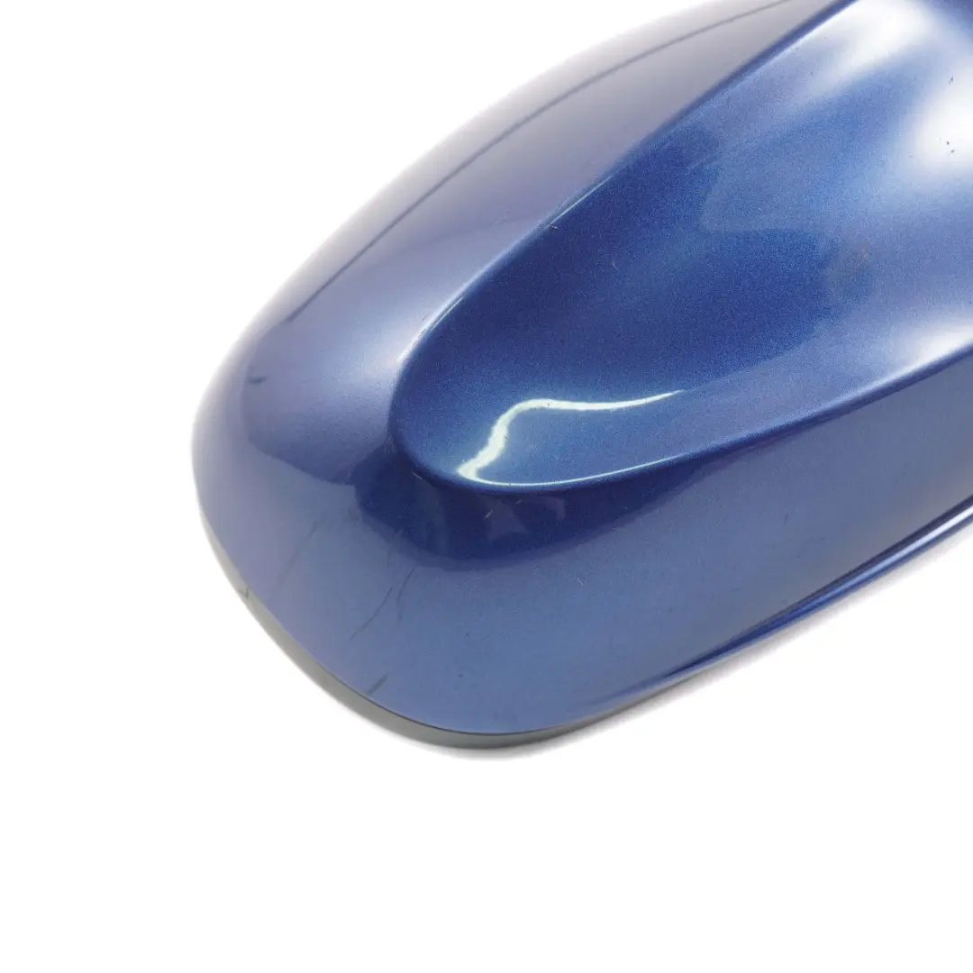 BMW E87 LCI Outside Right Heated Wing Mirror O/S Montegoblau Montego Blue A51 - SKU rhd-7268126-MTB - Part number 7268126