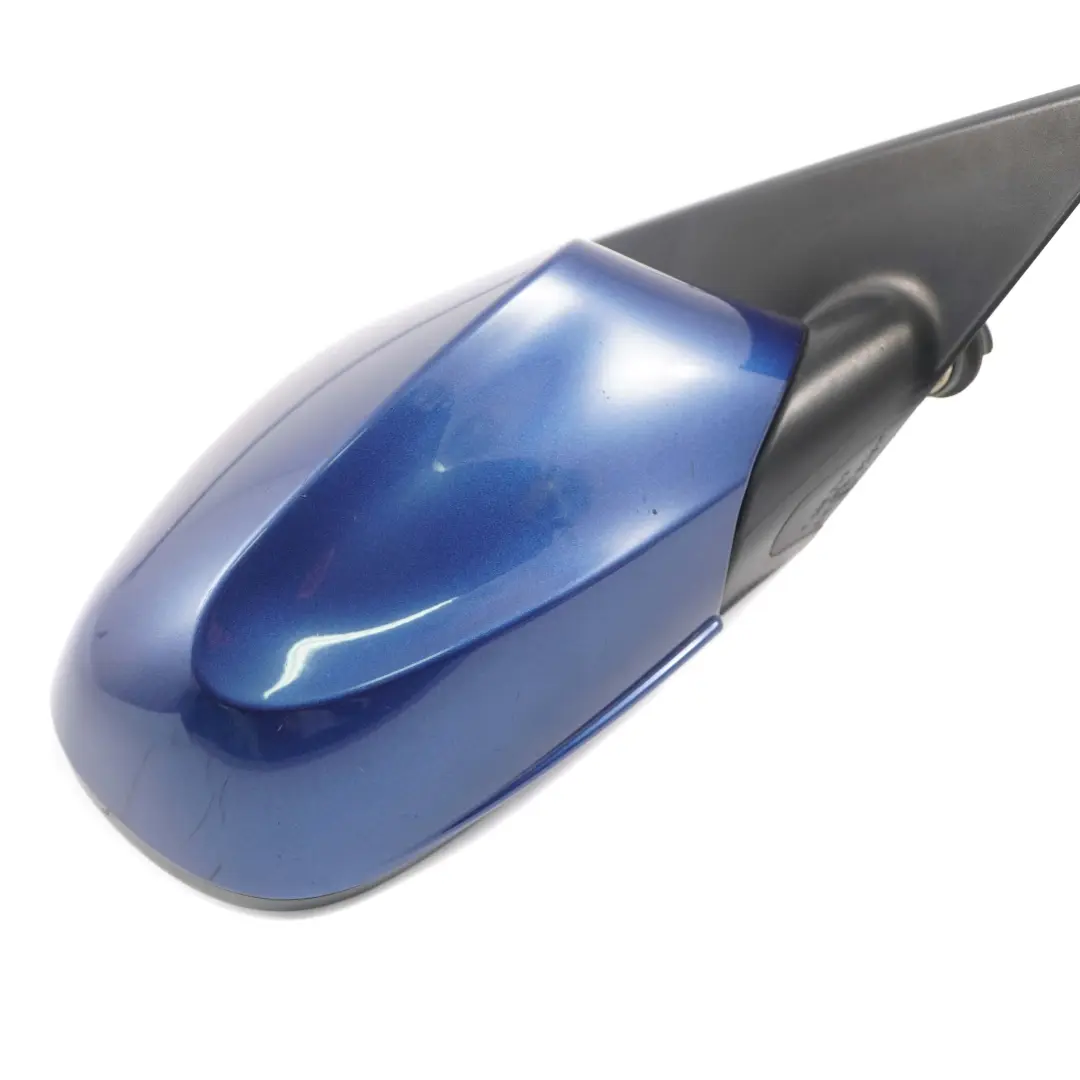 Outside Right Heated Wing Mirror O/S Montegoblau Montego Blue A51 to BMW E87 LCI with Part number 7268126 BMW E87 LCI Outside Right Heated Wing Mirror O/S Montegoblau Montego Blue A51 - SKU rhd-7268126-MTB - Part number 7268126