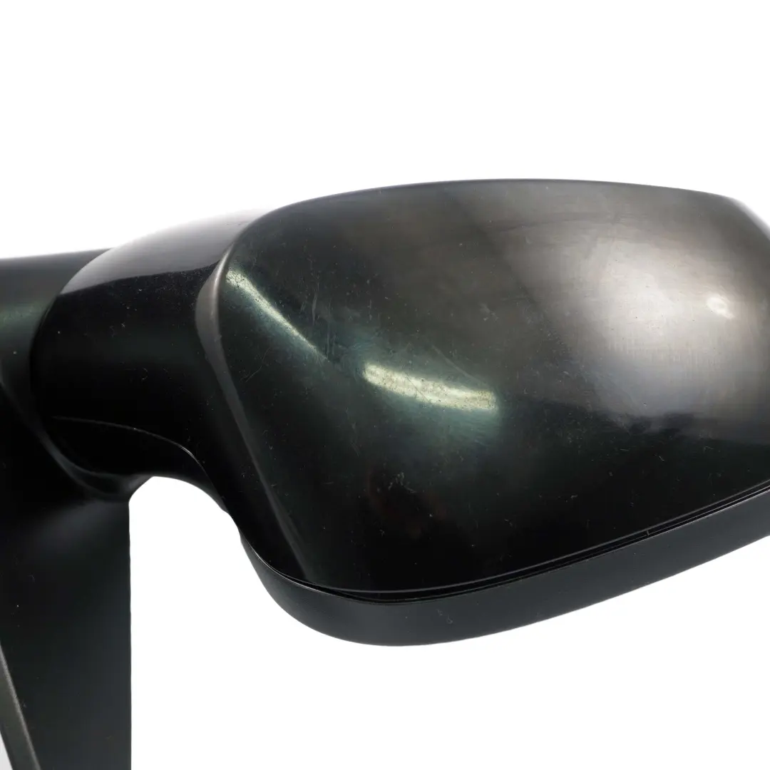 Outside Right Heated Wing Mirror O/S Schwarz 2 Black 668 to BMW 1 Series 2 E87 LCI with Part number 7268126 BMW 1 Series 2 E87 LCI Outside Right Heated Wing Mirror O/S Schwarz 2 Black 668 - SKU rhd-7268126-SCH2 - Part number 7268126