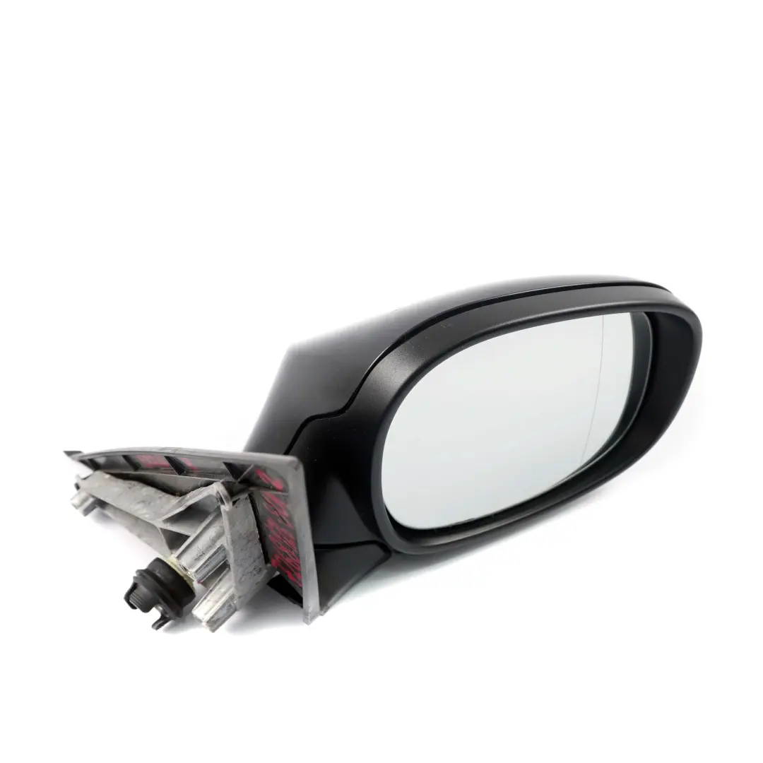 Outside Right Heated Wing Mirror O/S Schwarz 2 Black 668 to BMW 1 Series 2 E87 LCI with Part number 7268126 BMW 1 Series 2 E87 LCI Outside Right Heated Wing Mirror O/S Schwarz 2 Black 668 - SKU rhd-7268126-SCH2 - Part number 7268126