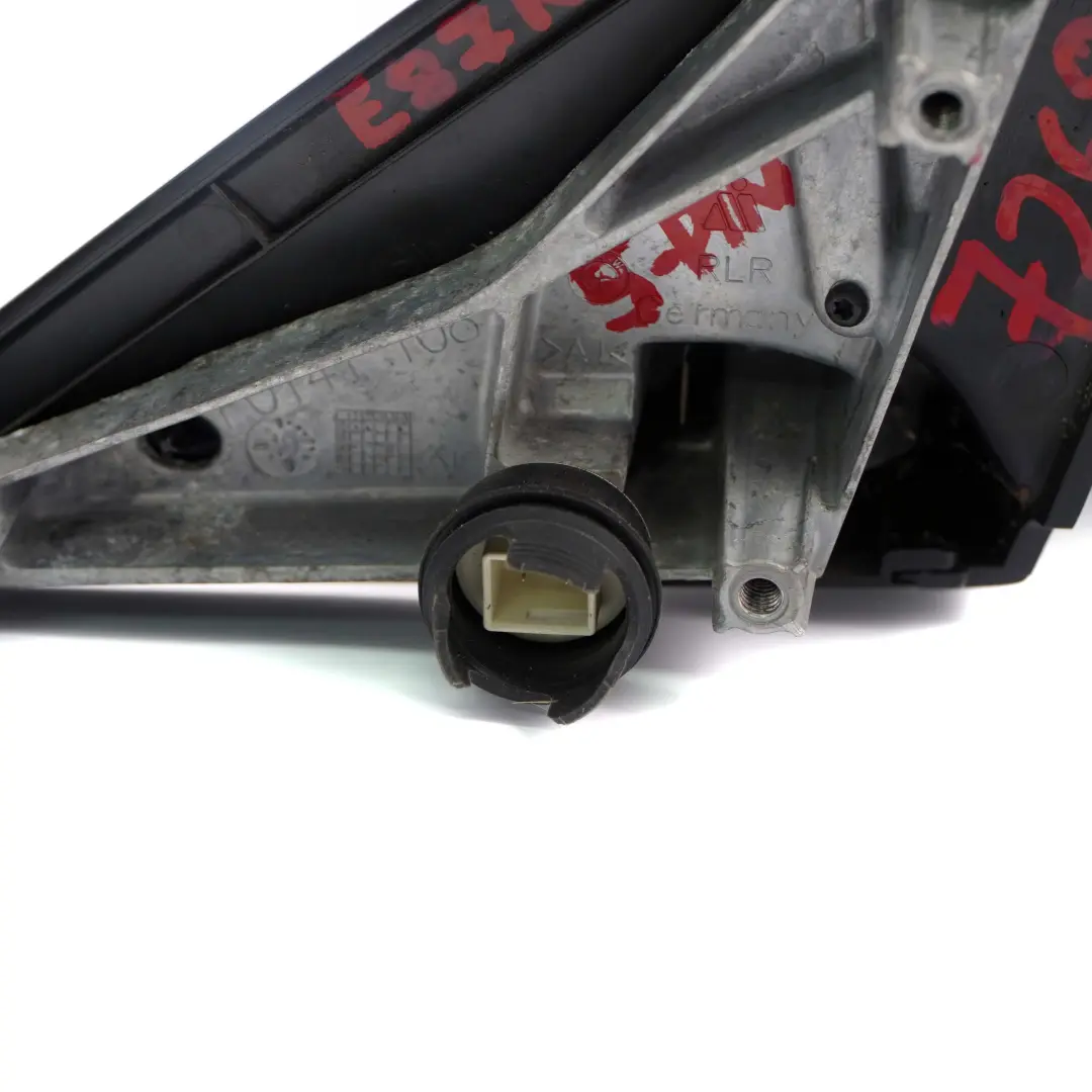 Outside Right Heated Wing Mirror O/S Schwarz 2 Black 668 to BMW 1 Series 2 E87 LCI with Part number 7268126 BMW 1 Series 2 E87 LCI Outside Right Heated Wing Mirror O/S Schwarz 2 Black 668 - SKU rhd-7268126-SCH2 - Part number 7268126