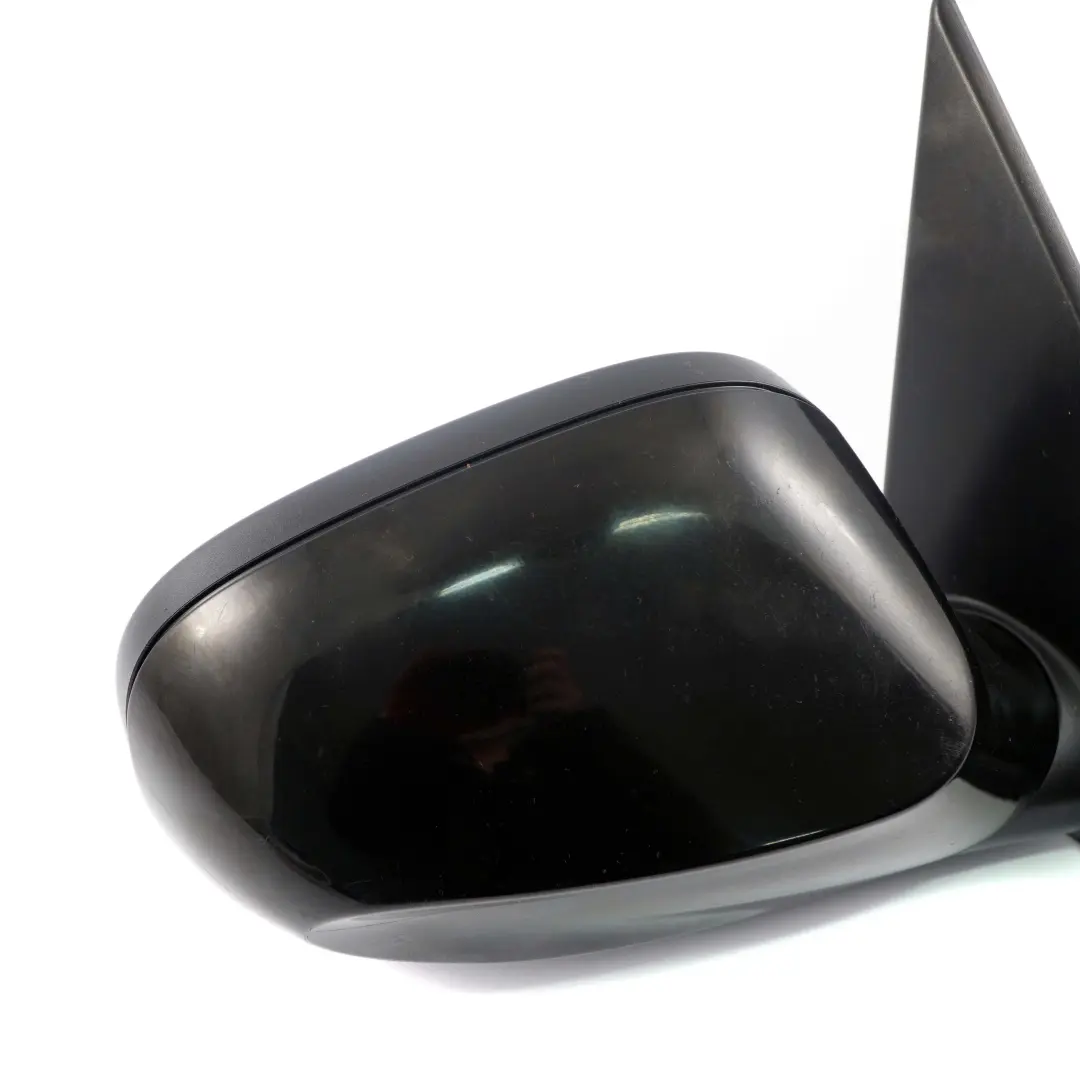 Outside Right Heated Wing Mirror O/S Schwarz 2 Black 668 to BMW 1 Series 2 E87 LCI with Part number 7268126 BMW 1 Series 2 E87 LCI Outside Right Heated Wing Mirror O/S Schwarz 2 Black 668 - SKU rhd-7268126-SCH2 - Part number 7268126