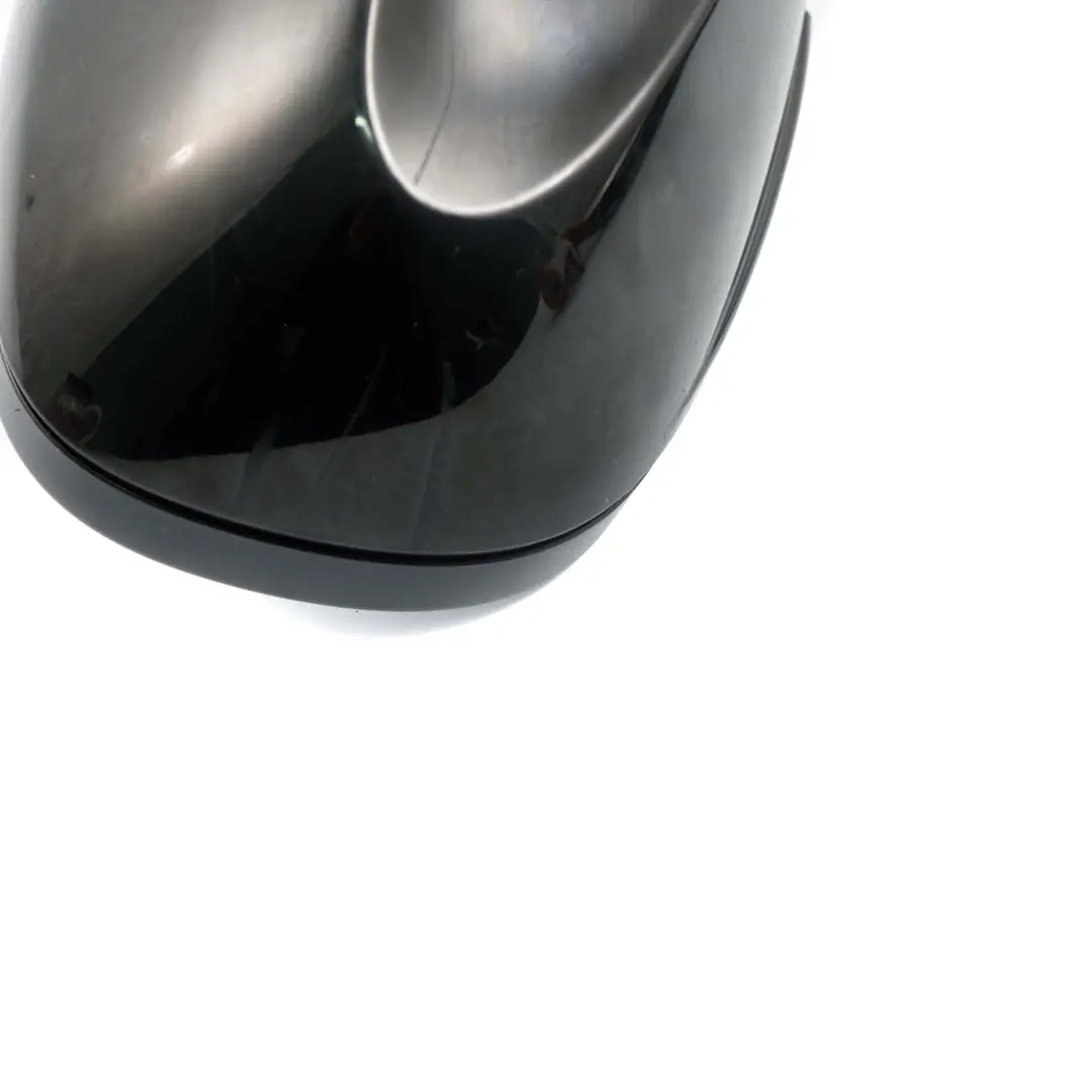 Outside Right Heated Wing Mirror O/S Schwarz 2 Black 668 to BMW 1 Series 2 E87 LCI with Part number 7268126 BMW 1 Series 2 E87 LCI Outside Right Heated Wing Mirror O/S Schwarz 2 Black 668 - SKU rhd-7268126-SCH2 - Part number 7268126