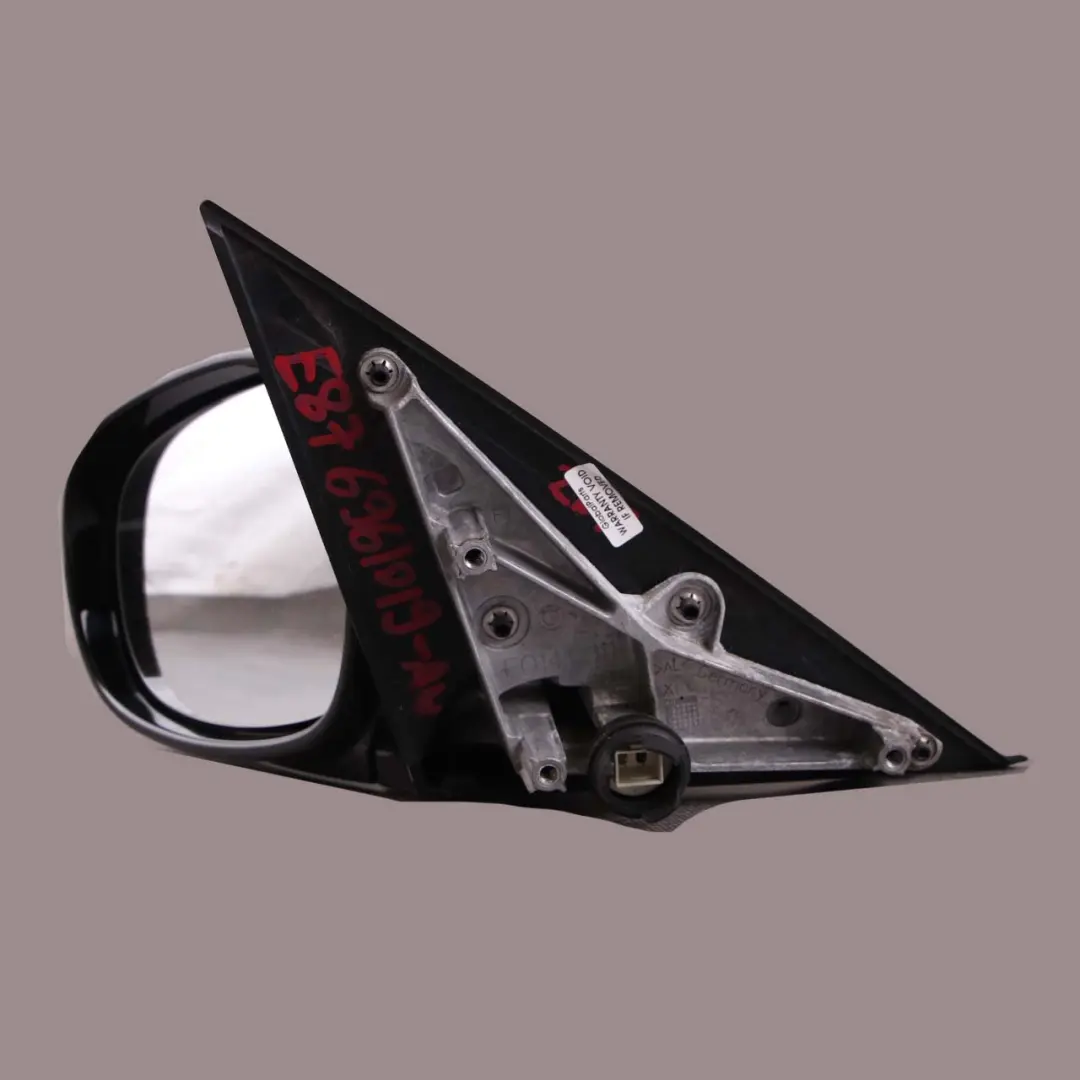 High Gloss Left N/S Wing Mirror Alpinweiss White 300 to BMW E87 LCI M Sport with Part number 7268145 BMW E87 LCI M Sport High Gloss Left N/S Wing Mirror Alpinweiss White 300 - SKU rhd-7268145-AW - Part number 7268145