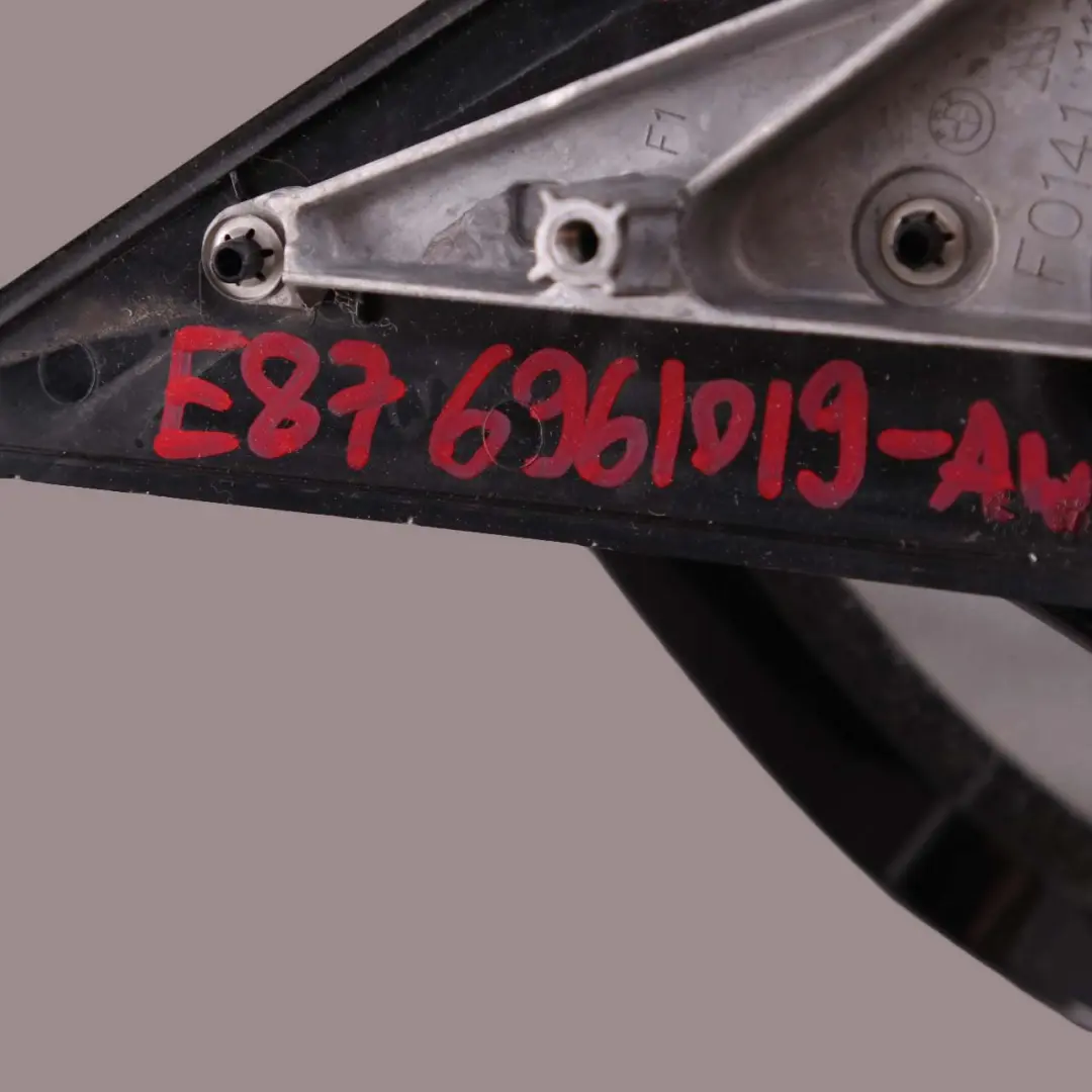 High Gloss Left N/S Wing Mirror Alpinweiss White 300 to BMW E87 LCI M Sport with Part number 7268145 BMW E87 LCI M Sport High Gloss Left N/S Wing Mirror Alpinweiss White 300 - SKU rhd-7268145-AW - Part number 7268145