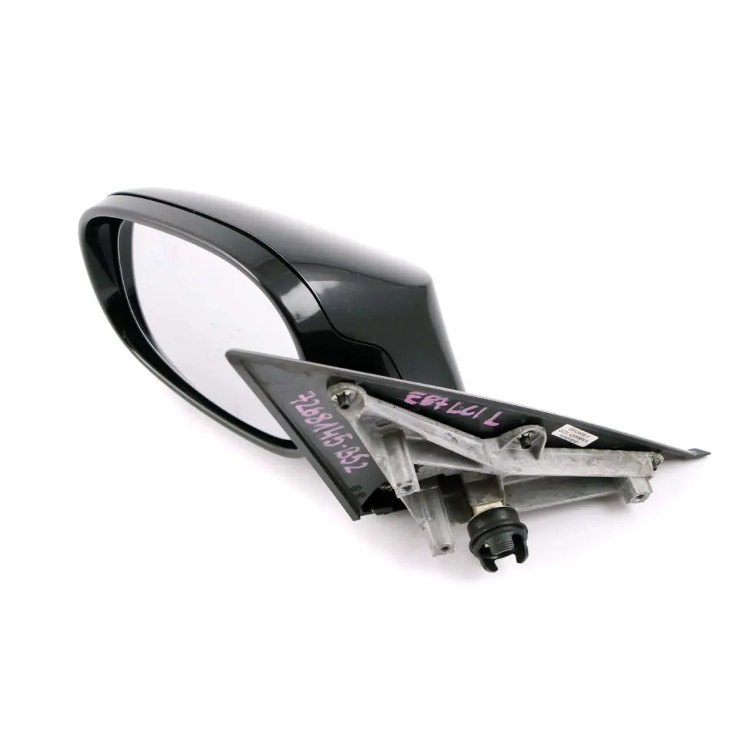 Door Wing Mirror BMW E87 LCI M Sport High Gloss Left N/S Black Sapphire 475 to with Part number 7268145 Door Wing Mirror BMW E87 LCI M Sport High Gloss Left N/S Black Sapphire 475 - SKU rhd-7268145-BS3 - Part number 7268145