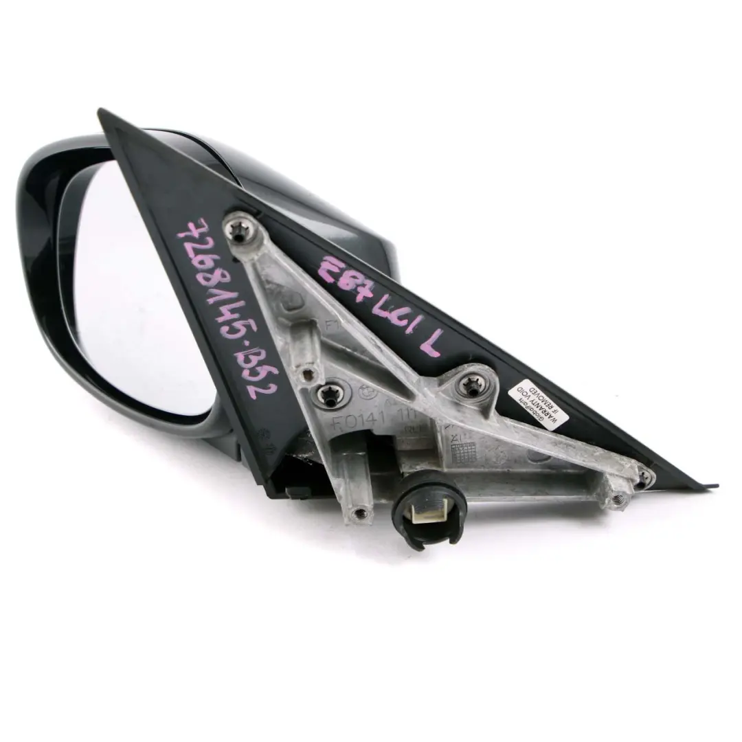 Door Wing Mirror BMW E87 LCI M Sport High Gloss Left N/S Black Sapphire 475 to with Part number 7268145 Door Wing Mirror BMW E87 LCI M Sport High Gloss Left N/S Black Sapphire 475 - SKU rhd-7268145-BS3 - Part number 7268145