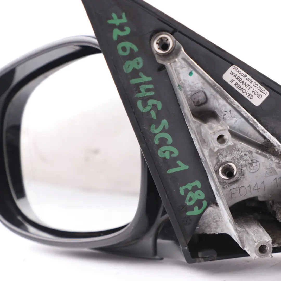 Wing Mirror M Sport High Gloss Door Left N/S 5 Pins Space Grey - A52 to BMW E87 LCI with Part number 7268145 BMW E87 LCI Wing Mirror M Sport High Gloss Door Left N/S 5 Pins Space Grey - A52 - SKU rhd-7268145-SCG1 - Part number 7268145