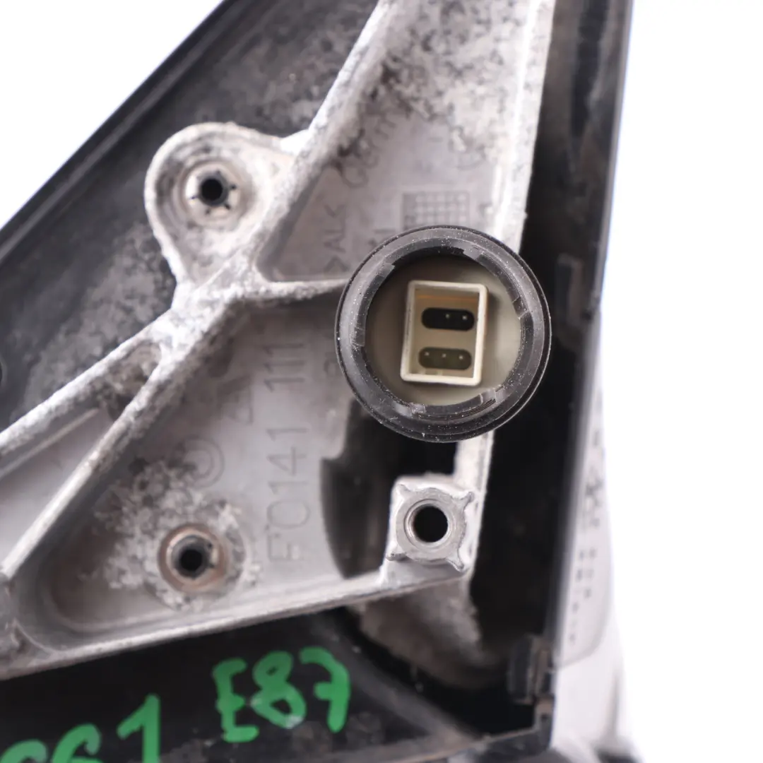 Wing Mirror M Sport High Gloss Door Left N/S 5 Pins Space Grey - A52 to BMW E87 LCI with Part number 7268145 BMW E87 LCI Wing Mirror M Sport High Gloss Door Left N/S 5 Pins Space Grey - A52 - SKU rhd-7268145-SCG1 - Part number 7268145