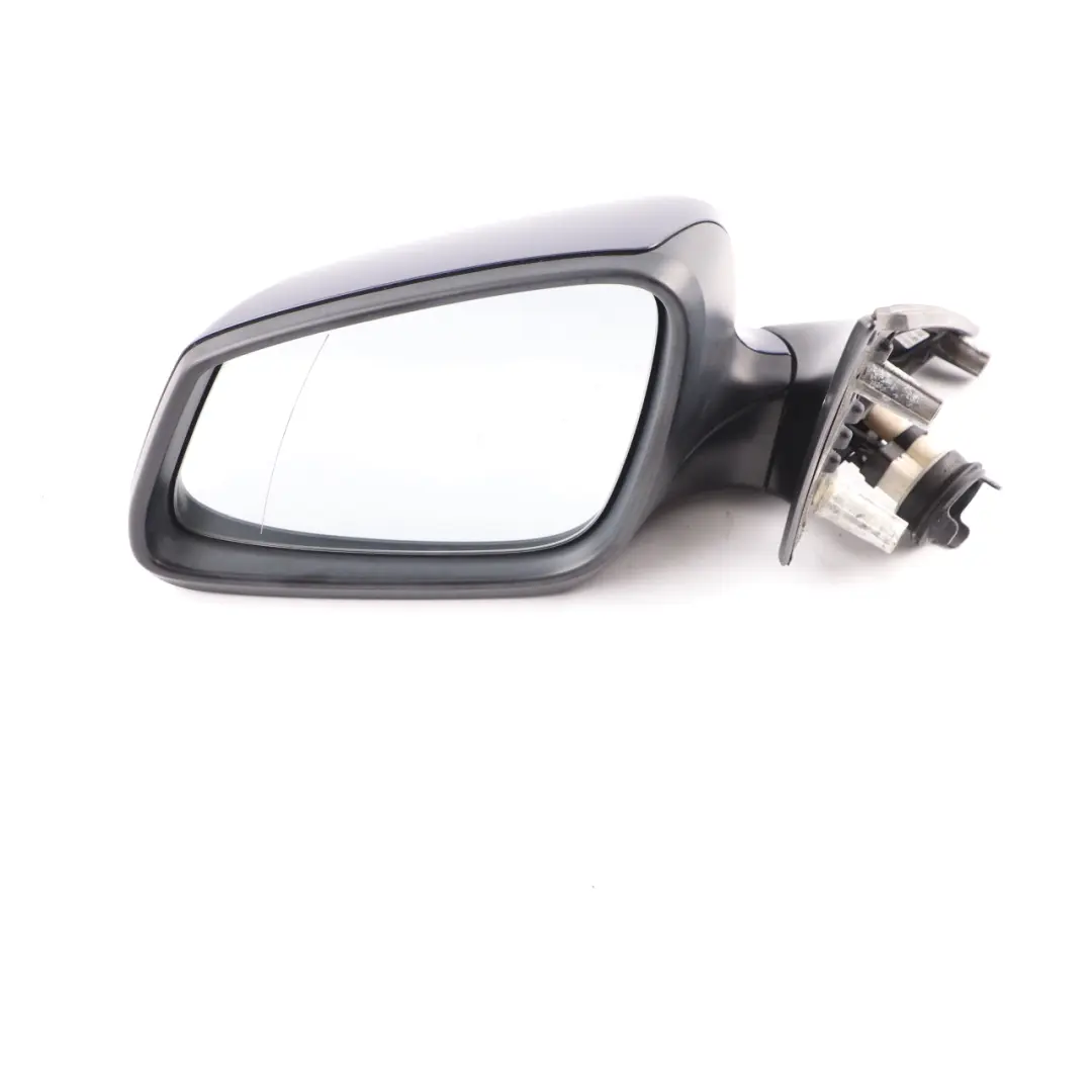  Wing Mirror BMW F10 F11 Heated Door Left N/S Tiefseeblau Deep Sea Blue - A76 - SKU rhd-7268237-DSB - Part number 7268237