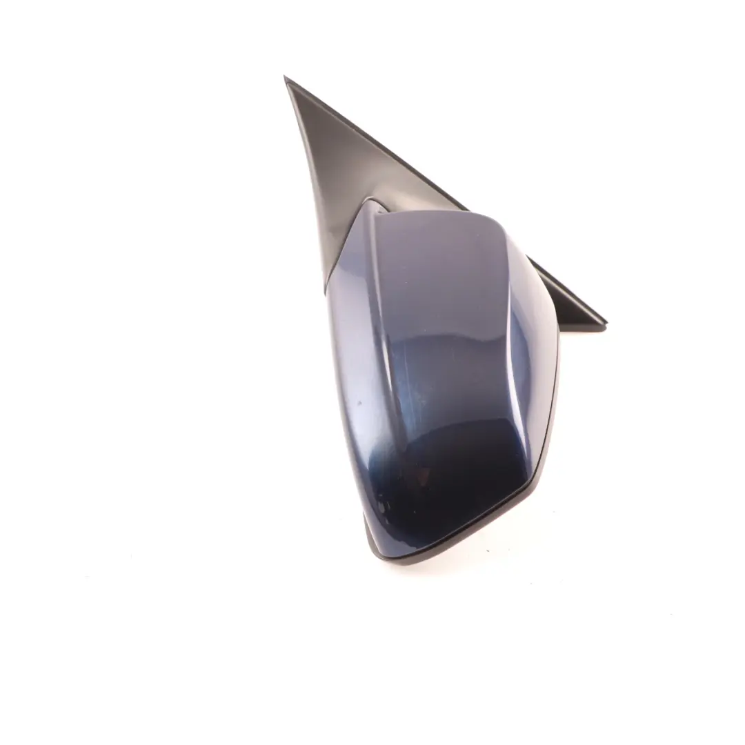 Wing Mirror BMW F10 F11 Heated Door Left N/S Tiefseeblau Deep Sea Blue - A76 - SKU rhd-7268237-DSB - Part number 7268237
