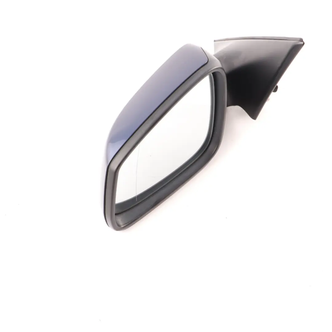  Wing Mirror BMW F10 F11 Heated Door Left N/S Tiefseeblau Deep Sea Blue - A76 - SKU rhd-7268237-DSB - Part number 7268237