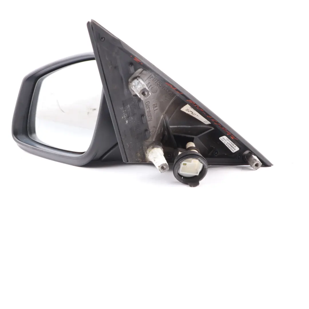  Wing Mirror BMW F10 F11 Heated Door Left N/S Tiefseeblau Deep Sea Blue - A76 - SKU rhd-7268237-DSB - Part number 7268237