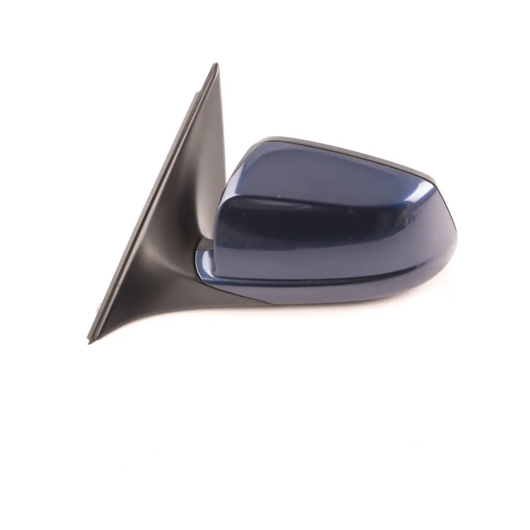  Wing Mirror BMW F10 F11 Heated Door Left N/S Tiefseeblau Deep Sea Blue - A76 - SKU rhd-7268237-DSB - Part number 7268237