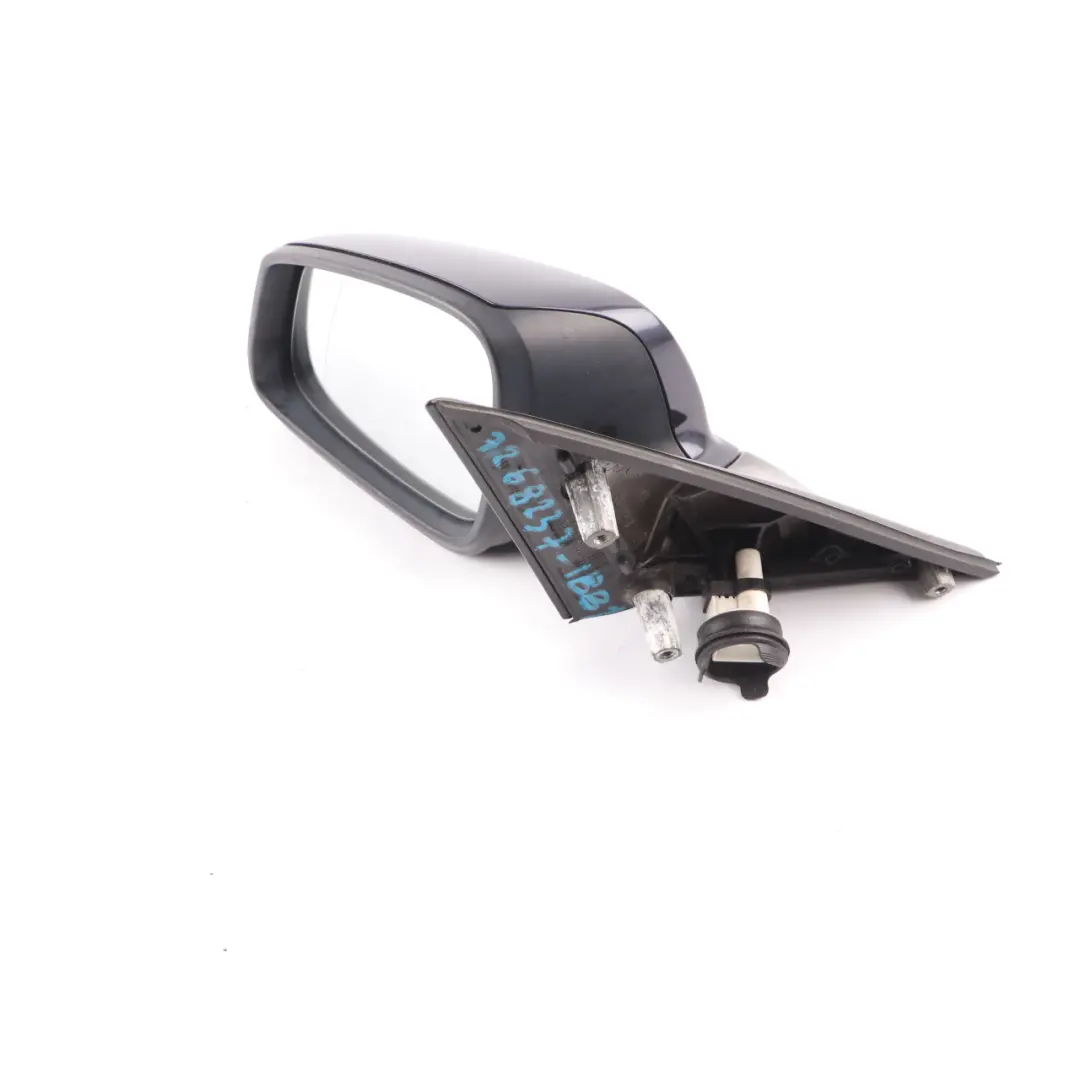BMW F10 F11 Wing Mirror Heated Left N/S Door Auto Dip Imperial Blue Metallic A89 - SKU rhd-7268237-IBB1 - Part number 7268237