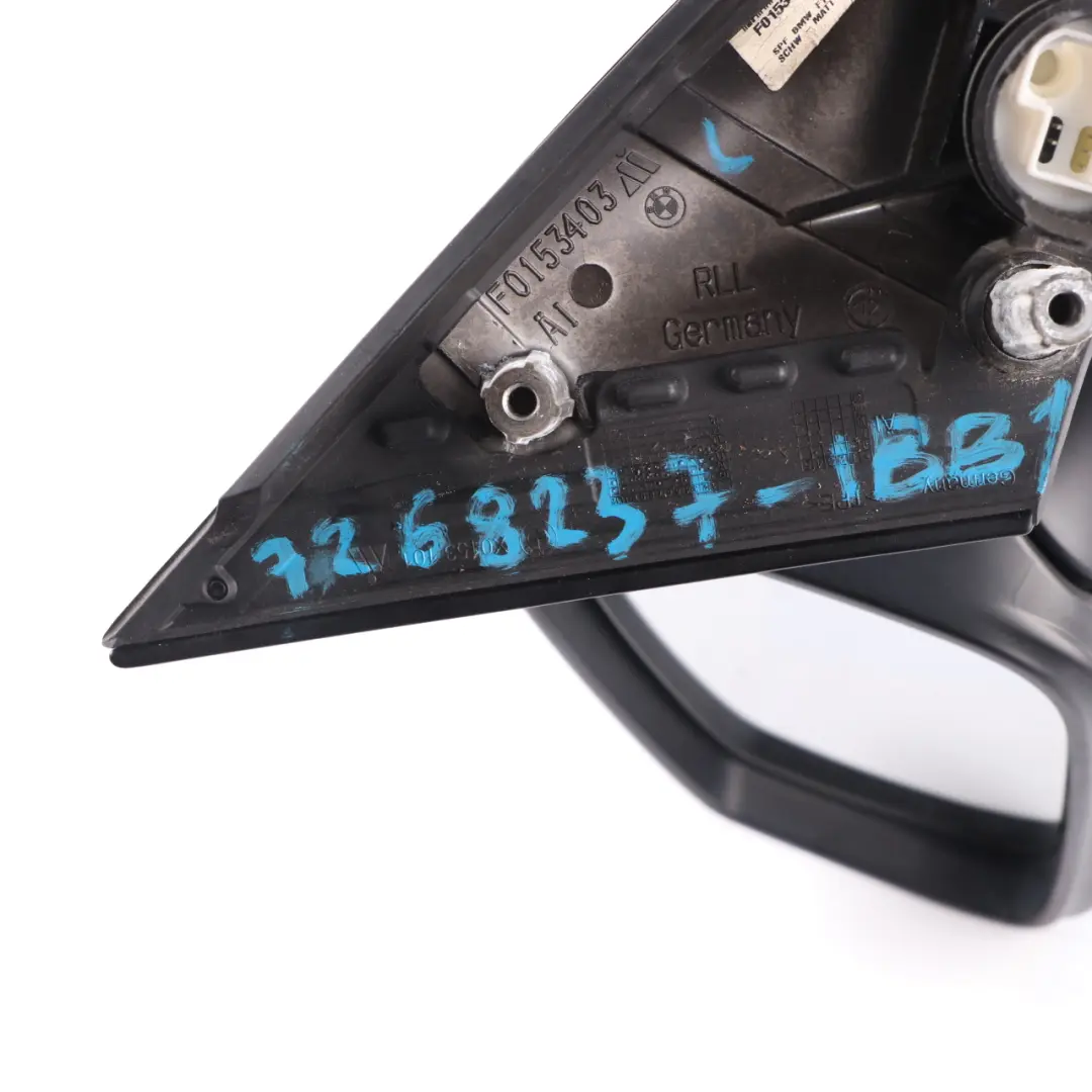 Wing Mirror Heated Left N/S Door Auto Dip Imperial Blue Metallic A89 to BMW F10 F11 with Part number 7268237 BMW F10 F11 Wing Mirror Heated Left N/S Door Auto Dip Imperial Blue Metallic A89 - SKU rhd-7268237-IBB1 - Part number 7268237