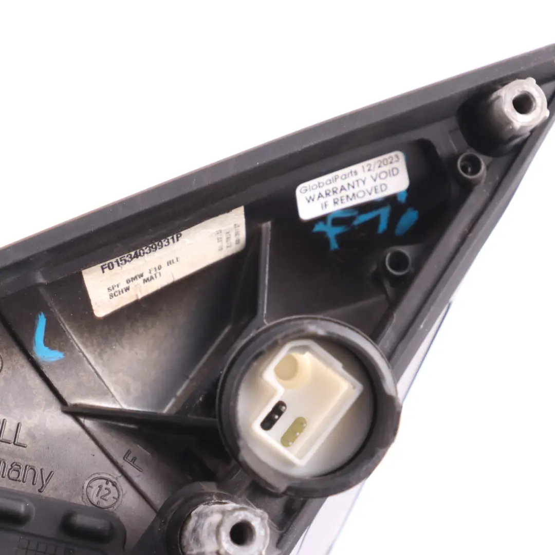 Wing Mirror Heated Left N/S Door Auto Dip Imperial Blue Metallic A89 to BMW F10 F11 with Part number 7268237 BMW F10 F11 Wing Mirror Heated Left N/S Door Auto Dip Imperial Blue Metallic A89 - SKU rhd-7268237-IBB1 - Part number 7268237