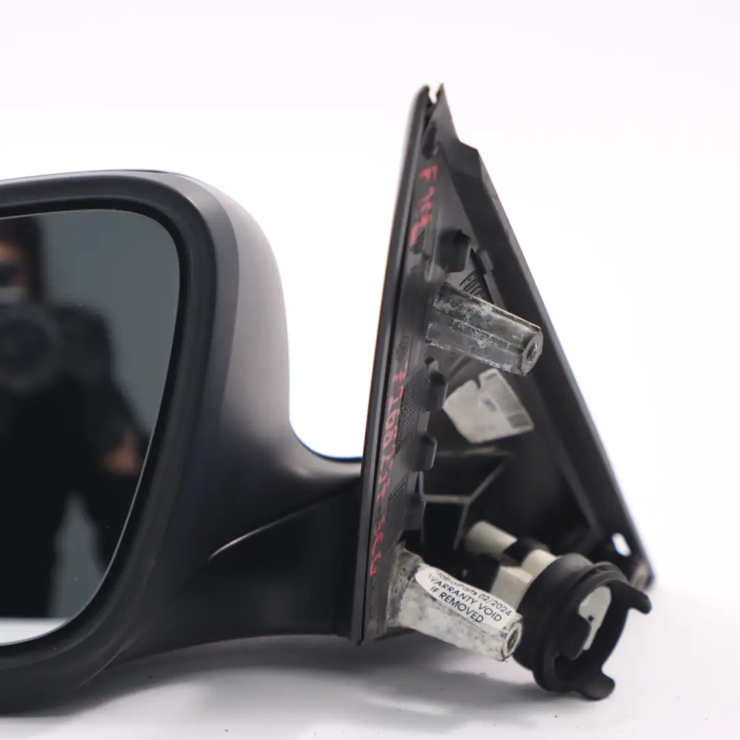  Wing Mirror BMW F10 F11 Heated Door Left N/S Outside Space Grey Metallic - A52 - SKU rhd-7268237-SCG - Part number 7268237