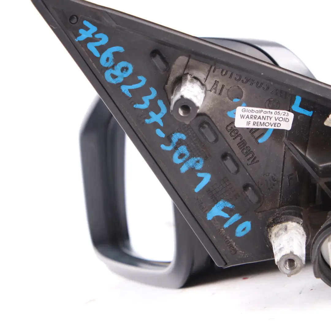  Wing Mirror BMW F10 F11 Heated Left N/S Door Outside Sophisto Grey - A90 5 Pins - SKU rhd-7268237-SOP1 - Part number 7268237