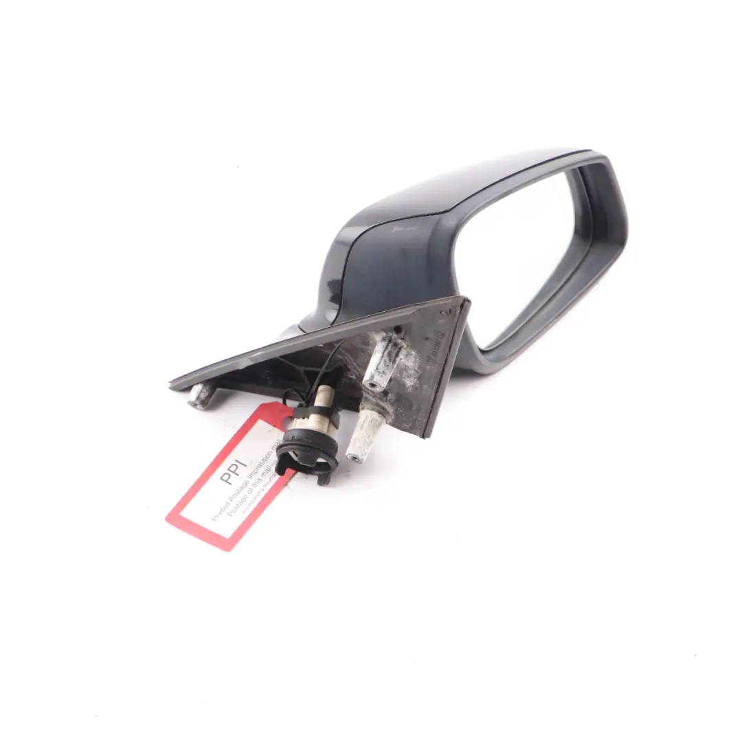  Wing Mirror BMW F10 F11 Heated Door Right O/S Black Sapphire Metallic - 475 - SKU rhd-7268238-BS1 - Part number 7268238