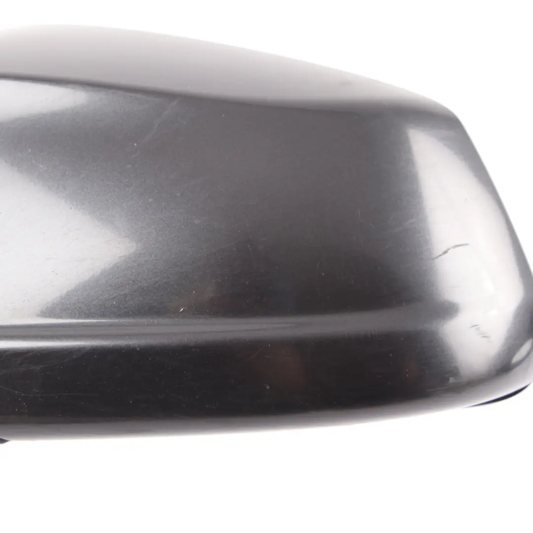  Wing Mirror BMW F10 F11 High Gloss Heated Left N/S 5 Pins Sophisto Grey - A90 - SKU rhd-7268249-SOP - Part number 7268249
