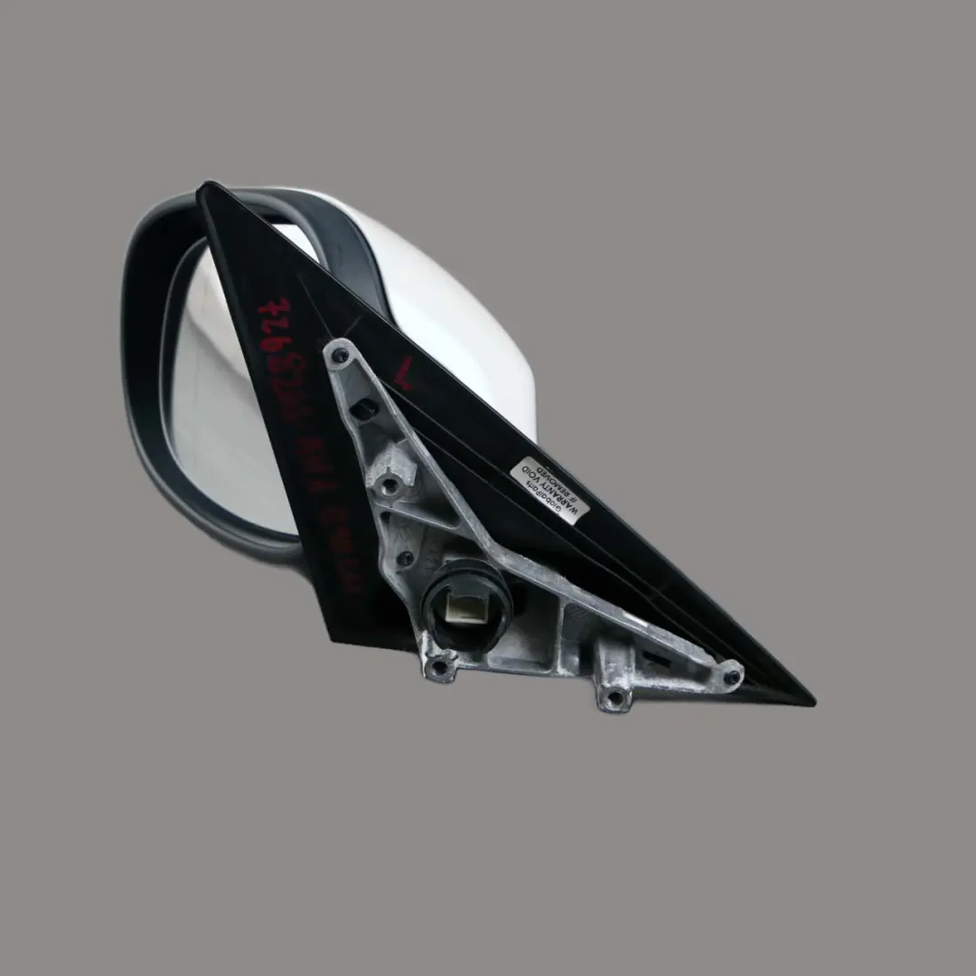 Door Wing Mirror BMW E90 E91 LCI 1 Heated Left N/S Alpinweiss Alpine White 300 to with Part number 7268263 Door Wing Mirror BMW E90 E91 LCI 1 Heated Left N/S Alpinweiss Alpine White 300 - SKU rhd-7268263-AW1 - Part number 7268263