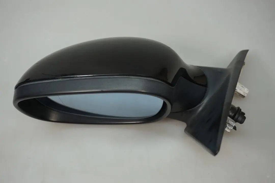 Heated Left Wing Mirror N/S Black Sapphire Metallic 475 to BMW 3 Series E90 E91 LCI with Part number 7268263 BMW 3 Series E90 E91 LCI Heated Left Wing Mirror N/S Black Sapphire Metallic 475 - SKU rhd-7268263-BS3 - Part number 7268263