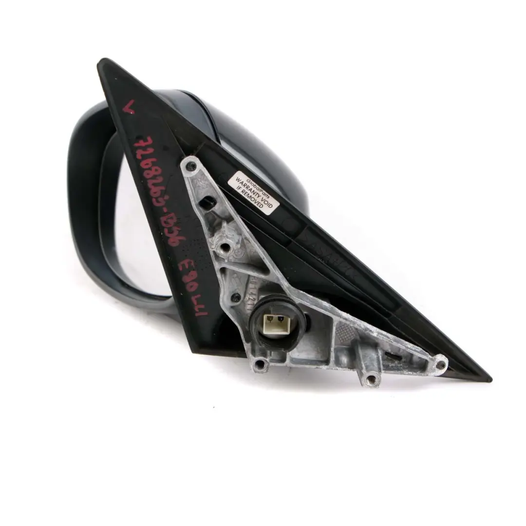 Wing Mirror BMW E90 E91 LCI 7 Heated Left N/S Door Black Sapphire Metallic 475 to with Part number 7268263 Wing Mirror BMW E90 E91 LCI 7 Heated Left N/S Door Black Sapphire Metallic 475 - SKU rhd-7268263-BS7 - Part number 7268263