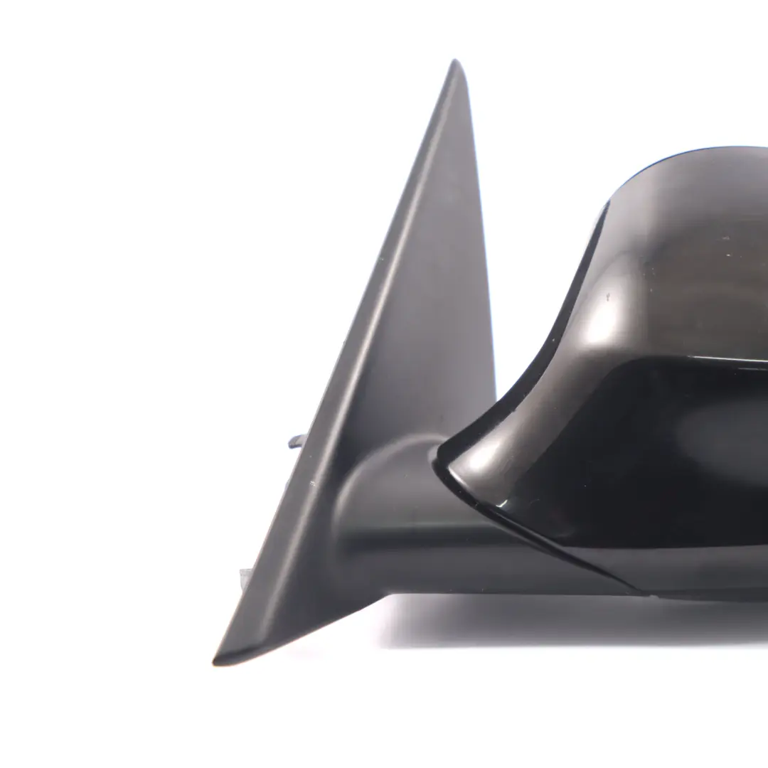 BMW E90 E91 LCI Heated Left Wing Mirror N/S Black Sapphire Metallic 475 - SKU rhd-7268263-BS - Part number 7268263
