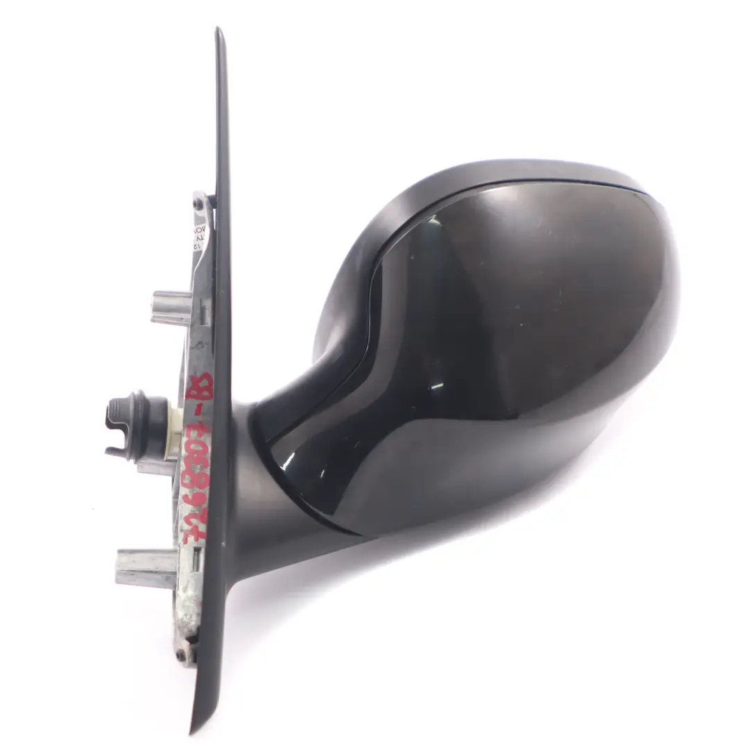 BMW E90 E91 LCI Heated Left Wing Mirror N/S Black Sapphire Metallic 475 - SKU rhd-7268263-BS - Part number 7268263
