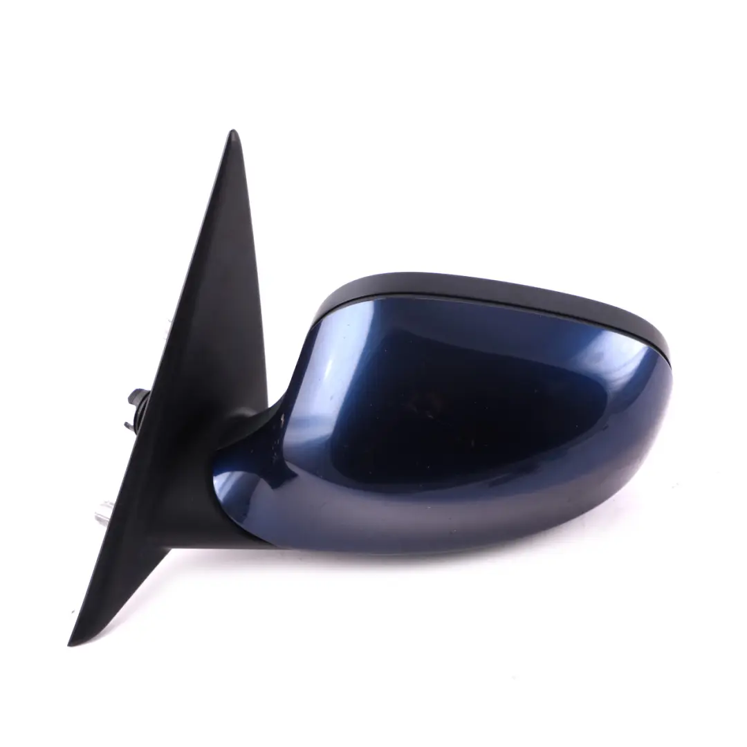 Left Wing Mirror N/S Tiefseeblau Deep Sea Blue A76 to BMW 3 Series 4 E90 E91 LCI with Part number 7268263 BMW 3 Series 4 E90 E91 LCI Left Wing Mirror N/S Tiefseeblau Deep Sea Blue A76 - SKU rhd-7268263-DSB4 - Part number 7268263