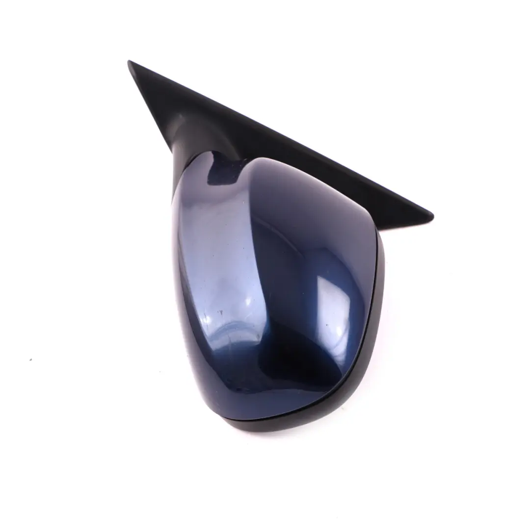 Left Wing Mirror N/S Tiefseeblau Deep Sea Blue A76 to BMW 3 Series 4 E90 E91 LCI with Part number 7268263 BMW 3 Series 4 E90 E91 LCI Left Wing Mirror N/S Tiefseeblau Deep Sea Blue A76 - SKU rhd-7268263-DSB4 - Part number 7268263