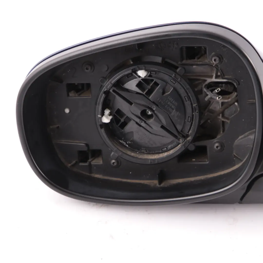 Heated Left Wing Mirror N/S Tiefseeblau Deep Sea Blue to BMW 3 Series E90 E91 LCI with Part number 7268263 BMW 3 Series E90 E91 LCI Heated Left Wing Mirror N/S Tiefseeblau Deep Sea Blue - SKU rhd-7268263-DSB - Part number 7268263