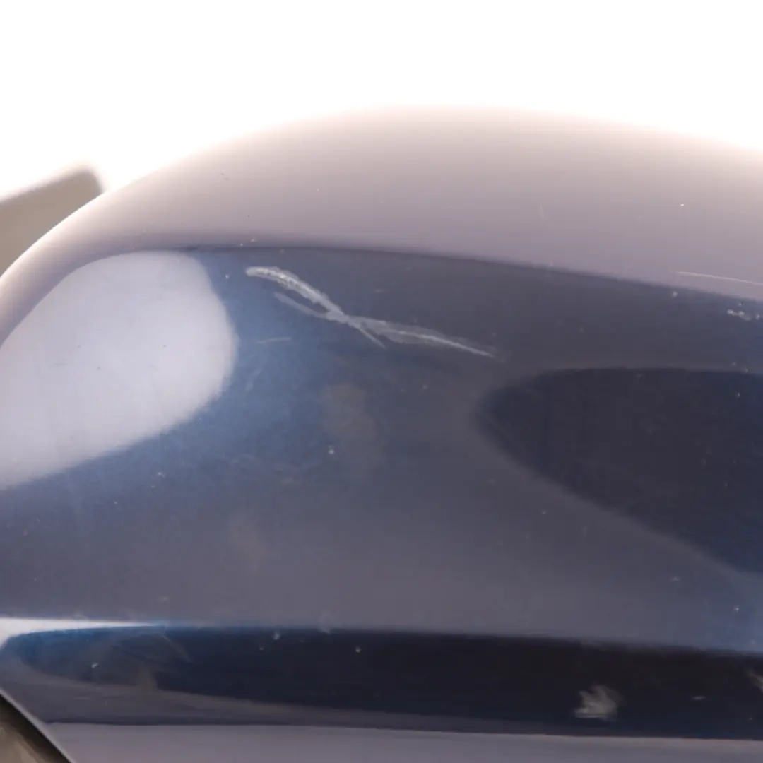 BMW 3 Series E90 E91 LCI Heated Left Wing Mirror N/S Tiefseeblau Deep Sea Blue - SKU rhd-7268263-DSB - Part number 7268263