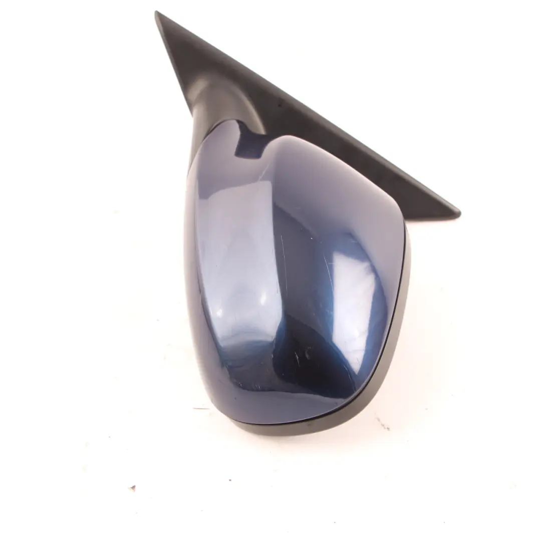 Heated Left Wing Mirror N/S Tiefseeblau Deep Sea Blue to BMW 3 Series E90 E91 LCI with Part number 7268263 BMW 3 Series E90 E91 LCI Heated Left Wing Mirror N/S Tiefseeblau Deep Sea Blue - SKU rhd-7268263-DSB - Part number 7268263