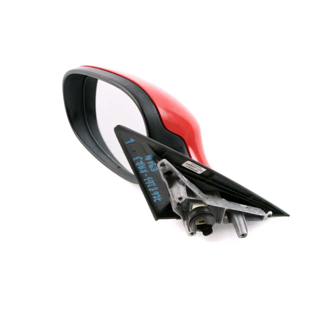 Heated Left N/S Wing Mirror Karmesinrot Crimson Red to BMW 3 Series E90 E91 LCI 3 with Part number 7268263 BMW 3 Series E90 E91 LCI 3 Heated Left N/S Wing Mirror Karmesinrot Crimson Red - SKU rhd-7268263-KAR3 - Part number 7268263