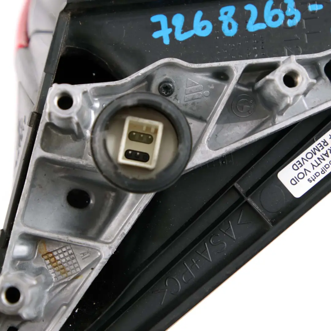 Heated Left N/S Wing Mirror Karmesinrot Crimson Red to BMW 3 Series E90 E91 LCI 3 with Part number 7268263 BMW 3 Series E90 E91 LCI 3 Heated Left N/S Wing Mirror Karmesinrot Crimson Red - SKU rhd-7268263-KAR3 - Part number 7268263