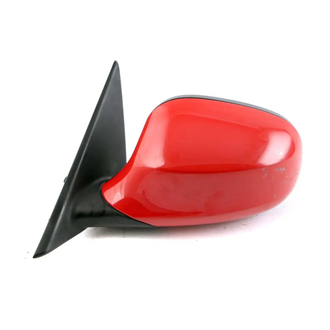 Heated Left N/S Wing Mirror Karmesinrot Crimson Red to BMW 3 Series E90 E91 LCI 3 with Part number 7268263 BMW 3 Series E90 E91 LCI 3 Heated Left N/S Wing Mirror Karmesinrot Crimson Red - SKU rhd-7268263-KAR3 - Part number 7268263