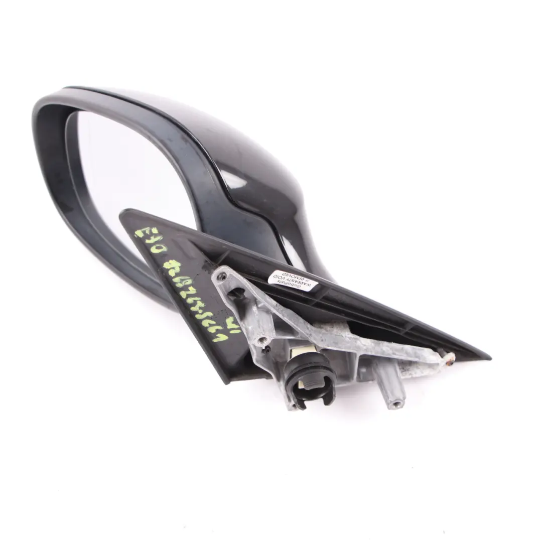 BMW 3 Series 1 E90 E91 LCI Heated Left Wing Mirror N/S Schwarz 2 Black 668 - SKU rhd-7268263-SCH1 - Part number 7268263