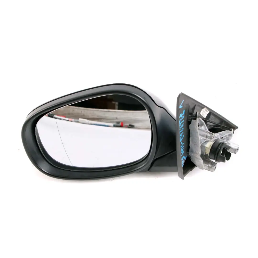 Heated Left Wing Mirror N/S Schwarz 2 Black 668 to BMW 3 Series 5 E90 E91 LCI with Part number 7268263 BMW 3 Series 5 E90 E91 LCI Heated Left Wing Mirror N/S Schwarz 2 Black 668 - SKU rhd-7268263-SCH5 - Part number 7268263