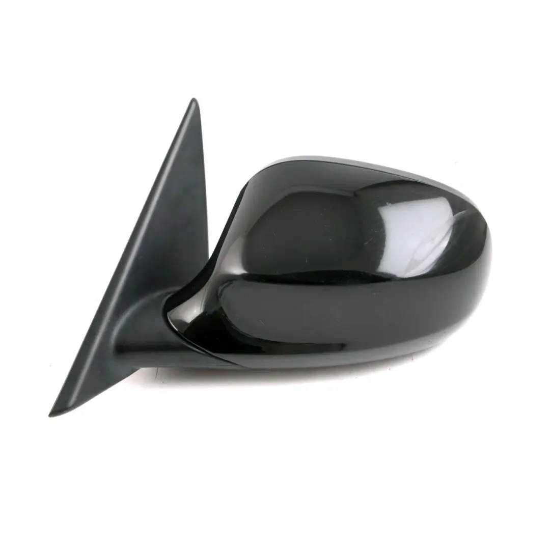 BMW 3 Series 5 E90 E91 LCI Heated Left Wing Mirror N/S Schwarz 2 Black 668 - SKU rhd-7268263-SCH5 - Part number 7268263