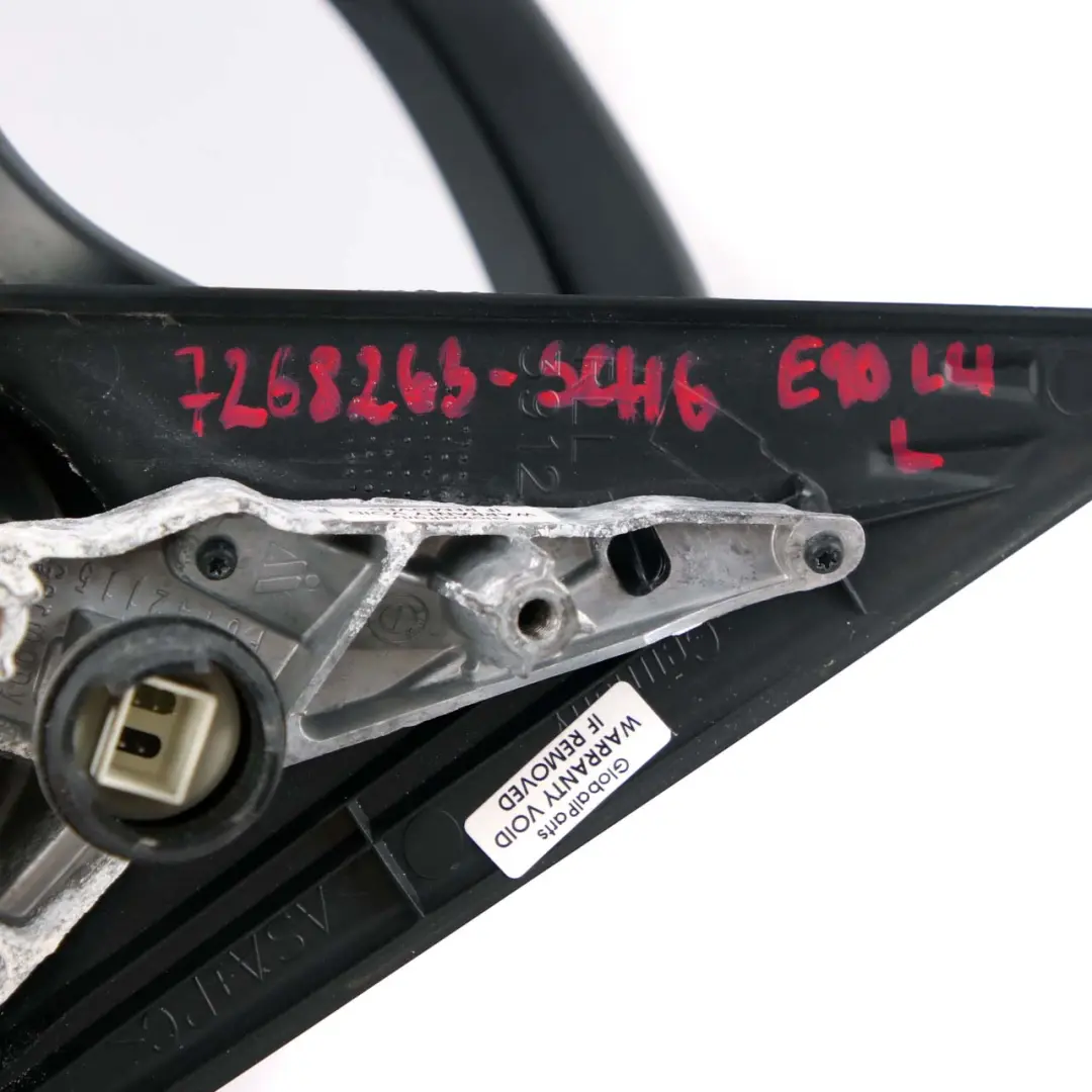 Wing Mirror Door BMW E90 E91 LCI 6 Heated Left N/S Schwarz 2 Black 668 to with Part number 7268263 Wing Mirror Door BMW E90 E91 LCI 6 Heated Left N/S Schwarz 2 Black 668 - SKU rhd-7268263-SCH6 - Part number 7268263