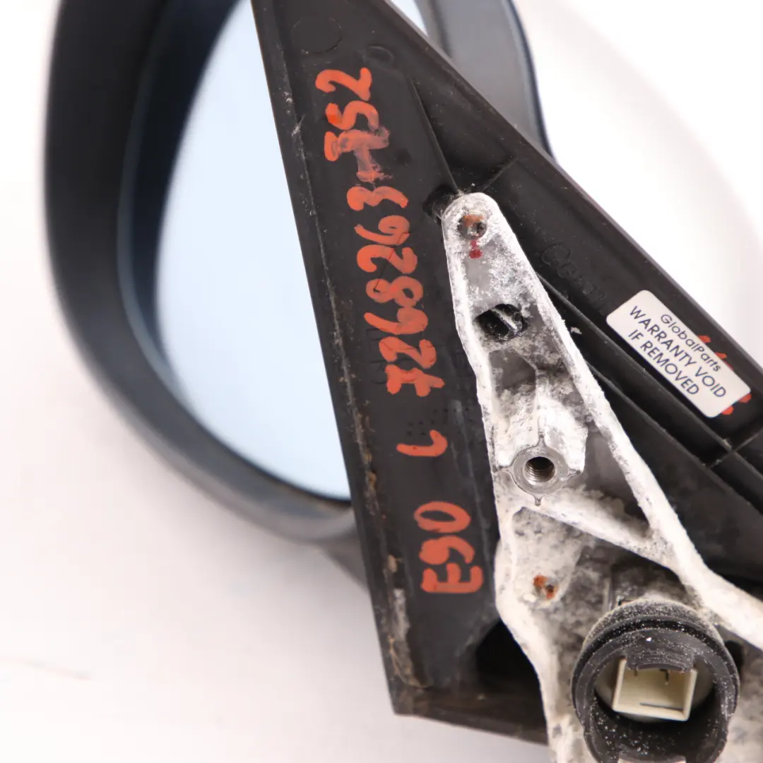 Wing Mirror BMW E90 E91 LCI Heated Left Door N/S Titansilber Metallic Silver 354 to with Part number 7268263 Wing Mirror BMW E90 E91 LCI Heated Left Door N/S Titansilber Metallic Silver 354 - SKU rhd-7268263-TS2 - Part number 7268263